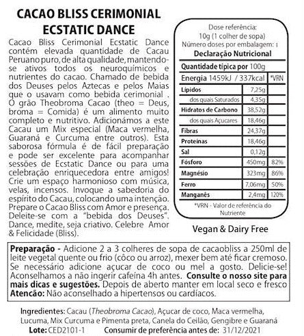 Cacao Bliss - ENERGY * Ecstatic Dance