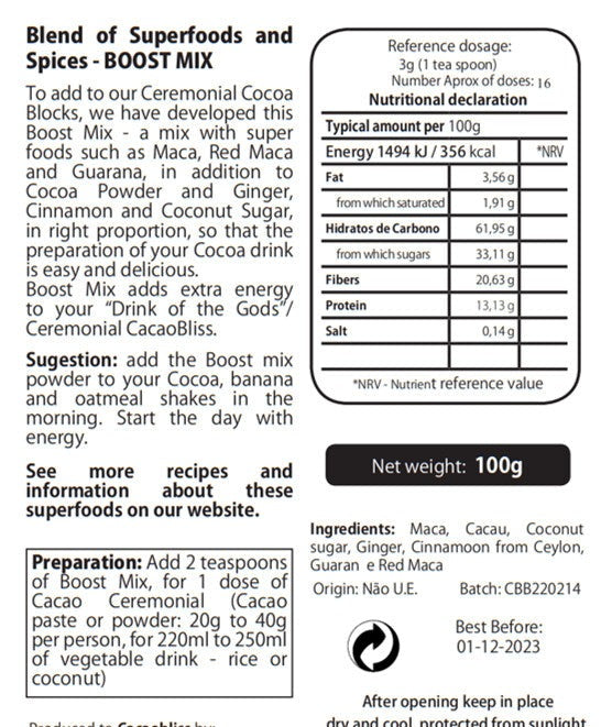 Cacao Bliss - Boost Mix