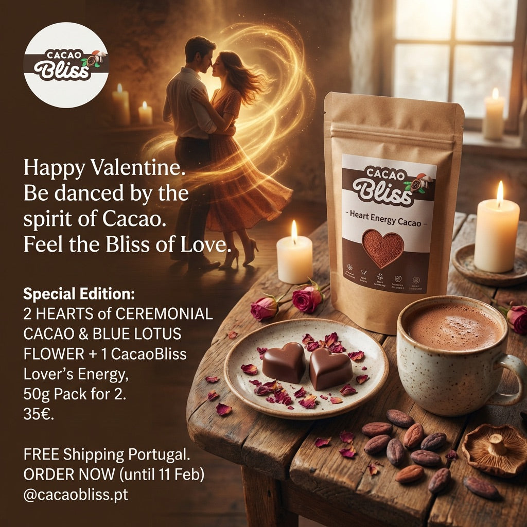 Special Valentine Cacao Heart Energy & Lotus Flower Bonbons